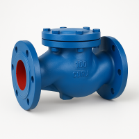 Клапан обратный подъемный фланцевый тип 487 Ду-100 Ру-16