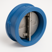 Клапан обратный двухстворчатый CB4442 Ду-100 Ру-20