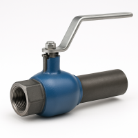 Стальной кран Naval КШТ сварной с внутр. резьбой Ду-10 Ру-40