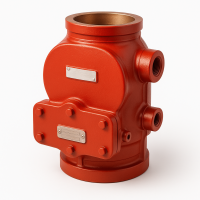 Клапан водосигнальный мод. J-1 "Viking" в компл. с обвязкой замедляющей камерой реле давления 80 мм