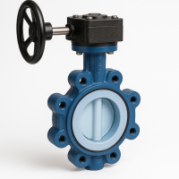 Затвор Tecofi Tecflon VP4649R-02PTFE Ду-100 Ру-16