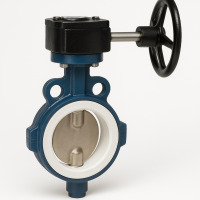 Затвор Tecofi Tecflon VP4449-08PTFE Ду-125 Ру-16