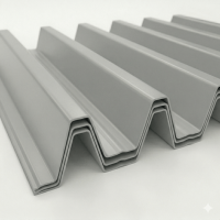 Профнастил НС20 RAL 7035 светло-серый 0.7 мм