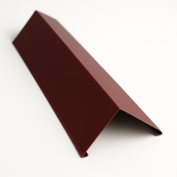 Конек плоский с подгибом  0,45х150х150х2000 RAL 3005 винно-красный