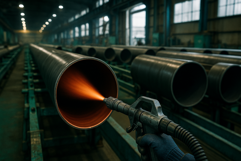 Антикоррозийная внутренняя защита металлоконструкций: покрытие WG-Weleforce Антикоррозийная внутренняя защита металлоконструкций: покрытие WG-Weleforce