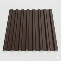 Профнастил НС35R 0.45 Drap ST RAL 8017 шоколад