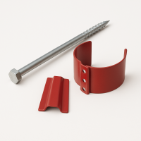 Кронштейн трубы на кирпич