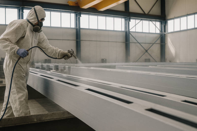 антикоррозийная защита металлоконструкций на производстве
