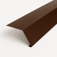 Планка карнизная 0,45х100х65х2000 RAL8017 шок-кор