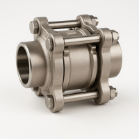 Клапан осевой Tecofi CA6170BW Ду-10 Ру-63