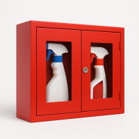 Щит металлический закрытого типа с комплектующими