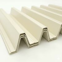 Профнастил НС20 RAL 1014 слоновая кость 0.35 мм