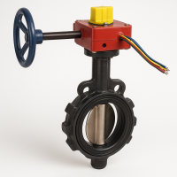 Затвор дисковый межфланцевый WD3510 DN100 PN16