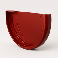 Заглушка  желоба 125 красный