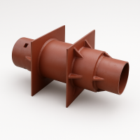 Опора неподвижная двухупорная усиленная Dн 108-1420 мм ТС-662.00.00