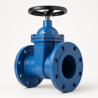 Задвижка чугунная с обрезиненным клином 30ч39р/МЗВ МЗВГ Ду-350 Ру-10/16