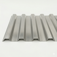 Профнастил нержавеющий НС44 0.45х1250