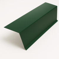 Планка карнизная 0,45х100х65х2000 RAL6005 зеленый-мох