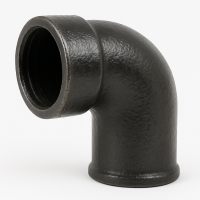 Колено чугунное 90х150
