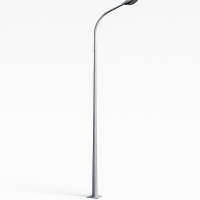 Опора граненая коническая фланцевая ОГКф-100 2 усиленная