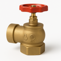 Клапан 51 мм латунь 90° КПЛМ 50-1