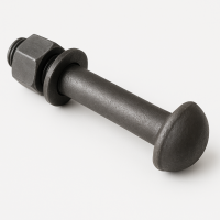 Болт стыковой железнодорожный М16 с гайкой