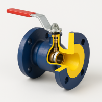 Кран Zetkama 565 шаровый Ду-100 Ру-16