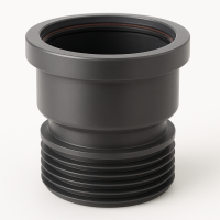 Переход с чугуна на пластик 123х110