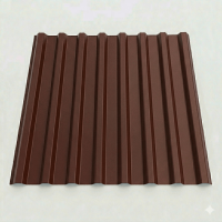 Профнастил НС35R 0.45 PE-Double RAL 3005 красное вино