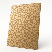 Лист нержавеющий горячекатаный декоративный 0.4 мм золото/бронза JF-1