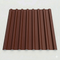 Профнастил НС35R 0.45 PE RAL 3011 коричнево-красный