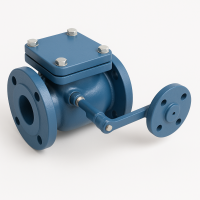 Клапан створчатый с противовесом Tecofi CB3242 Ду-100 Ру-16