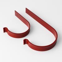 Крюк крепления желоба ДЛИННЫЙ Аквасистем  90/125