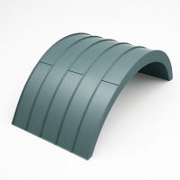 Картина фальцевая радиусная Pu R=1,5-10 м