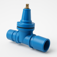 Задвижка клиновая VGA тип D02.40 ответвительная раструбная с фиксирующим кольцом Ду-20 Ру-16