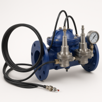 Клапан защиты от гидроудара РКМ-16 Ду150-Ру16