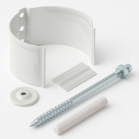 Держатель водосточной трубы 125/100 на кирпич цвет под заказ