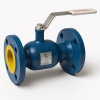 Стальной кран Naval КШТ фланцевый с ручкой Ду-100 Ру-16