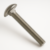 Болт мебельный М12x80 DIN 603 оцинкованный 25кг