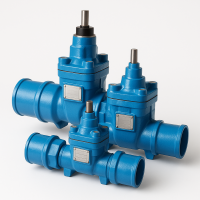 Задвижка ответвительная с фиттингами для ПЭ труб BV-05-47