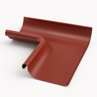 Угол желоба 185/150 D185 90гр RAL9003