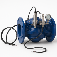 Клапан защиты от гидроудара РКМ-16 Ду300-Ру16