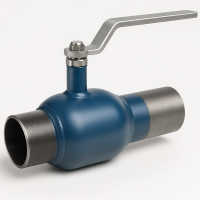 Полнопроходной кран Naval сварной Ду-100 Ру-25