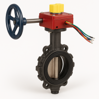 Затвор дисковый межфланцевый WD3510 DN200 PN16