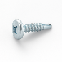 Саморез оконный белый цинк 3,9x25 сверло (15000шт.)