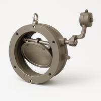 Клапан JAFAR обратный с противовесом тип 4499 Ду-250 Ру-10/16