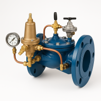 Регулятор давления RAF-60 "после себя" Ду-100 Ру-16