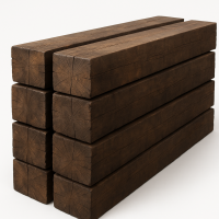 Шпалы деревянные пропитанные 1 тип