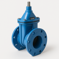 Клиновая задвижка HAWLE 4000E2 короткая Ду-100 Ру-10/16