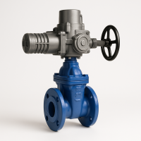 Задвижка AVK с электроприводом AUMA серия 06/35 Ду-100 Ру-10/16